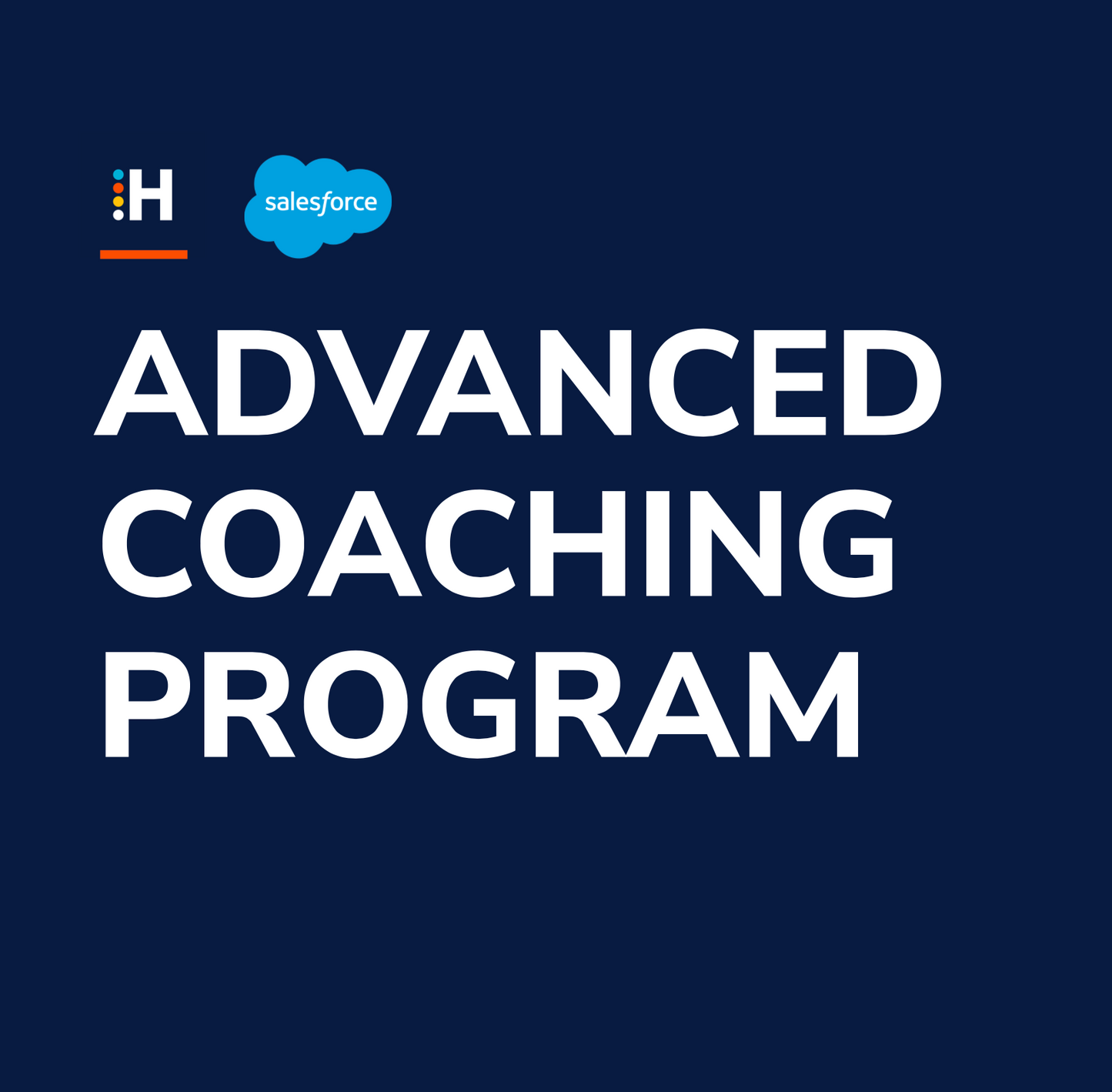 Salesforce Advanced Coaching Program - EMEA