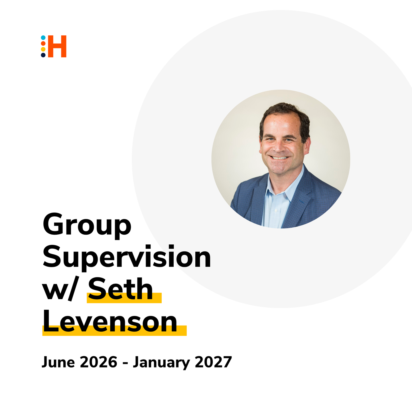 Group Supervision with Seth Levenson| 2026-2027